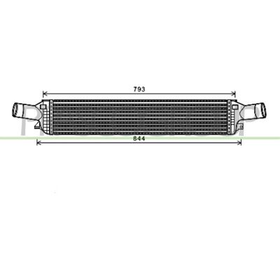 PRASCO AD024N001 - Intercooler - Compatibil cu Audi și Porsche PRASCO AD024N001 - Intercooler - Compatibil cu Audi și Porsche