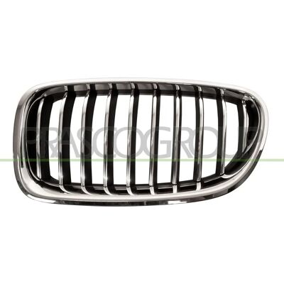 Prasco BM0502004 Grille de radiateur chrome/noir BMW Série 5 - Radiator Grill Prasco BM0502004 Grille de radiateur chrome/noir BMW Série 5 - Radiator Grill
