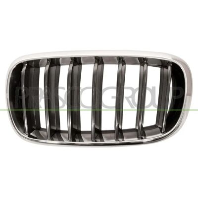 BLIC 6502-07-00969911P BMW X5/X6 Chrom Schwarz Kühlergrill - Radiator Grill BLIC 6502-07-00969911P BMW X5/X6 Chrom Schwarz Kühlergrill - Radiator Grill