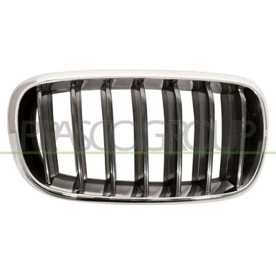 BMW 6502-07-00969922P Oikea kromattu jäähdyttimen ritilä - Radiator grill BMW 6502-07-00969922P Oikea kromattu jäähdyttimen ritilä - Radiator grill