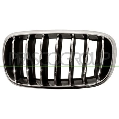 BMW X5 Chrom/Schwarz Front Links Kühlergrill - Radiator Grill BMW X5 Chrom/Schwarz Front Links Kühlergrill - Radiator Grill