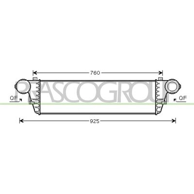 Intercooler PRASCO ME026N002 - Aer-Aer, Aer-Apa, Conexiuni rapide - Mercedes-Benz Clasa C Intercooler PRASCO ME026N002 - Aer-Aer, Aer-Apa, Conexiuni rapide - Mercedes-Benz Clasa C