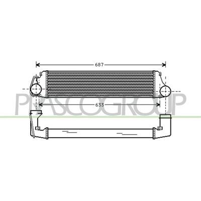 PRASCO Intercooler BMW - Răcirea Motorului PRASCO Intercooler BMW - Răcirea Motorului