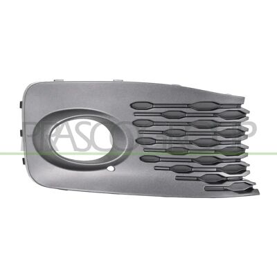 PRASCO VG8612133 Grilaj de ventilație pentru bara față - cu găuri pentru luminile de ceață PRASCO VG8612133 Grilaj de ventilație pentru bara față - cu găuri pentru luminile de ceață