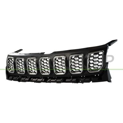 PRASCO JE0352001 Krom og sort radiatorgrill - Radiator Grill PRASCO JE0352001 Krom og sort radiatorgrill - Radiator Grill
