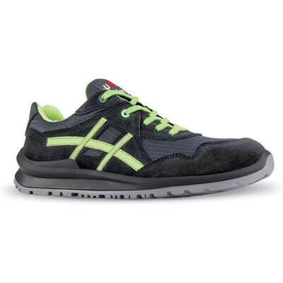 Zapatos de Seguridad U-Power AYRTON - Gris / Verde - Ligeros, Transpirables, Antideslizantes Zapatos de Seguridad U-Power AYRTON - Gris / Verde - Ligeros, Transpirables, Antideslizantes