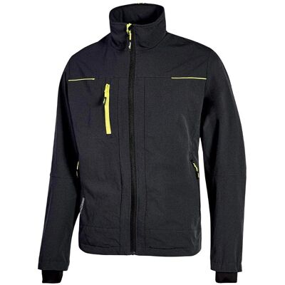 U-power Pluton Schwarz Carbon Jacke - Arbeitsjacke, Leicht, Wasserdicht U-power Pluton Schwarz Carbon Jacke - Arbeitsjacke, Leicht, Wasserdicht