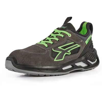 Zapatos de Seguridad U Power Negan - Gris / Verde - S1P SRC ESD Zapatos de Seguridad U Power Negan - Gris / Verde - S1P SRC ESD