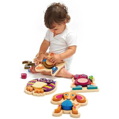Oops Puzzle 3D Bois 9 Pièces Hibou - Puzzle - Publicité Oops Puzzle 3D Bois 9 Pièces Hibou - Puzzle - Publicité