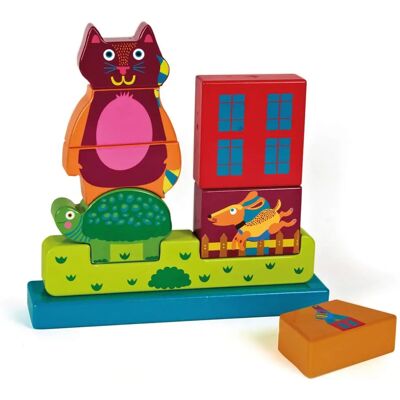 Puzzle Magnético OOPS Ciudad - Juguete Educativo en Madera Puzzle Magnético OOPS Ciudad - Juguete Educativo en Madera