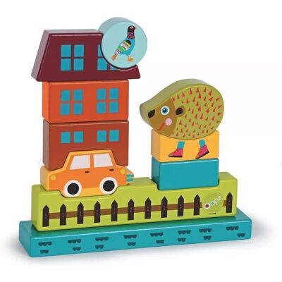 Puzzle Magnétique en Bois OOPS Hérisson - Jouet Éducatif - Publicité Puzzle Magnétique en Bois OOPS Hérisson - Jouet Éducatif - Publicité
