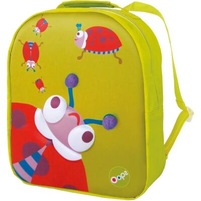 Sac à dos Oops Coccinelle Verte - Sac à dos - Publicité Sac à dos Oops Coccinelle Verte - Sac à dos - Publicité