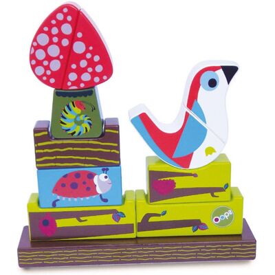 Puzzle Magnético de OOPS - Juego Educativo de Madera para 12 Meses+ Puzzle Magnético de OOPS - Juego Educativo de Madera para 12 Meses+