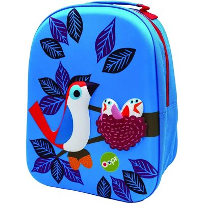 Mochila suave 3D de ave Oops - Ligera y ajustable Mochila suave 3D de ave Oops - Ligera y ajustable