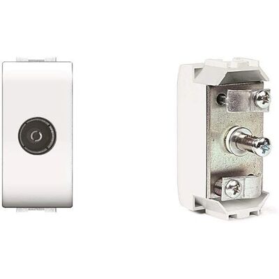 Elettrocanali Koaxialsteckdose Passend - TV Coaxial Socket Elettrocanali Koaxialsteckdose Passend - TV Coaxial Socket