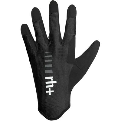 Gants de cyclisme longs RH+ - Noir - XS - Publicité Gants de cyclisme longs RH+ - Noir - XS - Publicité