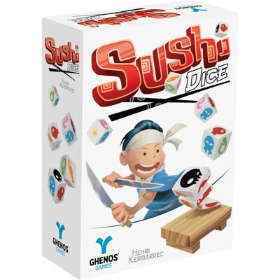 Ghenos Games Sushi Dice - Jeu de Dés Sushi Rapide Ghenos Games Sushi Dice - Jeu de Dés Sushi Rapide