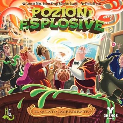 Ghenos - Potions Explosives, Le Cinquième Ingrédient - Extension Du Jeu De Société Ghenos - Potions Explosives, Le Cinquième Ingrédient - Extension Du Jeu De Société