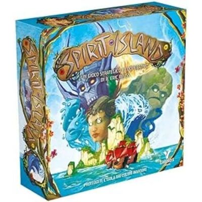 Ghenos Games Spirit Island - Jeu de Société pour 1-4 Joueurs - 14+ Ans Ghenos Games Spirit Island - Jeu de Société pour 1-4 Joueurs - 14+ Ans