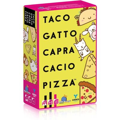 Ghenos Games Taco Gatto Capra Cacio Pizza - Jeu de Société Ghenos Games Taco Gatto Capra Cacio Pizza - Jeu de Société
