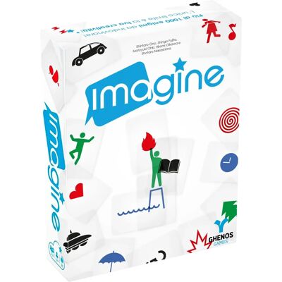 Ghenos Imagine - Jeu de Société 12+ - Devinez les Images Sans Parler Ghenos Imagine - Jeu de Société 12+ - Devinez les Images Sans Parler