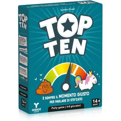 Ghenos Games Top Ten - Jeu de société - Party game - Finaliste Spiel des Jahres 2022 Ghenos Games Top Ten - Jeu de société - Party game - Finaliste Spiel des Jahres 2022