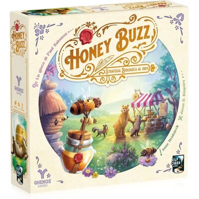 Ghenos Honey Buzz Jeu de Société - Jeu de Stratégie pour 2-4 Joueurs Ghenos Honey Buzz Jeu de Société - Jeu de Stratégie pour 2-4 Joueurs