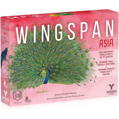Ghenos Games Wingspan - Asie - Extension de Jeu de Société Ghenos Games Wingspan - Asie - Extension de Jeu de Société