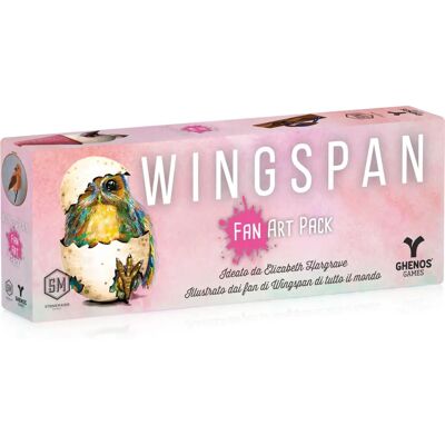 Dv Giochi Wingspan - Pack d'Art Fan - Extension de Jeu de Société Dv Giochi Wingspan - Pack d'Art Fan - Extension de Jeu de Société