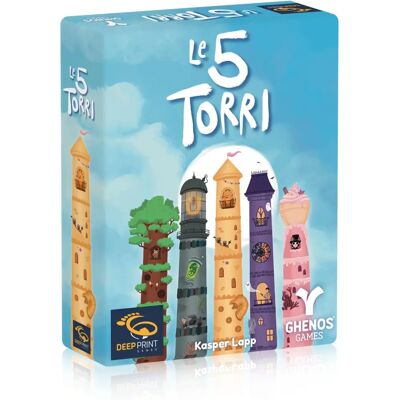Ghenos - Le 5 Torri - Jeu de Société Ghenos - Le 5 Torri - Jeu de Société