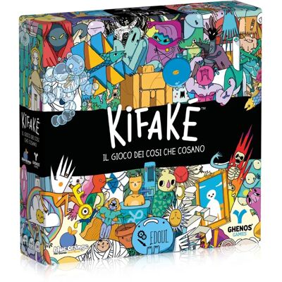 Dv Giochi Kifake' Włoska Gra Planszowa - Kreatywna Gra Imprezowa dla 3-8 Graczy Dv Giochi Kifake' Włoska Gra Planszowa - Kreatywna Gra Imprezowa dla 3-8 Graczy