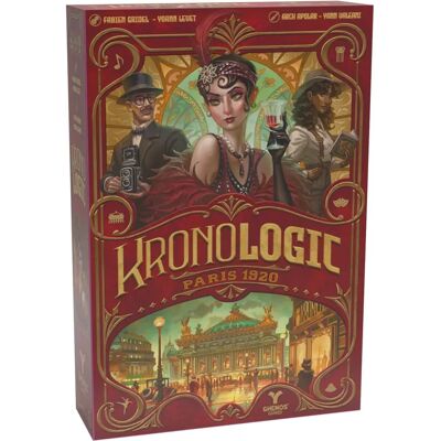 Ghenos - Kronologic Paris 1920 Jeu de Société Ghenos - Kronologic Paris 1920 Jeu de Société