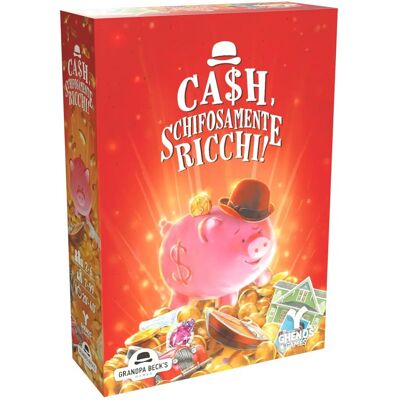 Davinci Editrice S.r.l. Cash Schifosamente Ricchi - Juego de Mesa Davinci Editrice S.r.l. Cash Schifosamente Ricchi - Juego de Mesa