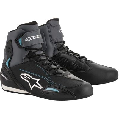 Alpinestars Sektor Zapatos de Moto - Negro/Blanco - Talla 45 Alpinestars Sektor Zapatos de Moto - Negro/Blanco - Talla 45