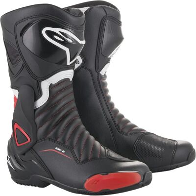 Alpinestars - SMX-6 V2 - Negro/Rojo - 42 - botas de motocicleta Alpinestars - SMX-6 V2 - Negro/Rojo - 42 - botas de motocicleta