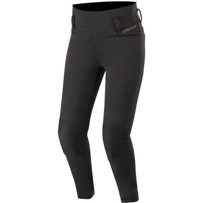 Leggings de motocicleta para mujer Alpinestars Banshee - Negro - Pantalones de moto Leggings de motocicleta para mujer Alpinestars Banshee - Negro - Pantalones de moto