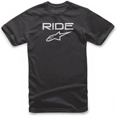 Maglietta Ride 2.0 Nero e Bianco di Alpinestars Maglietta Ride 2.0 Nero e Bianco di Alpinestars