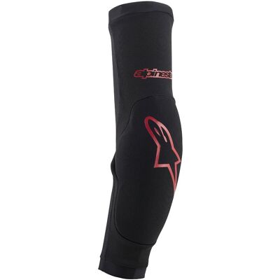 Protecciones de Codo Alpinestars Paragon Plus - Negro Rojo - M - Unisex Protecciones de Codo Alpinestars Paragon Plus - Negro Rojo - M - Unisex