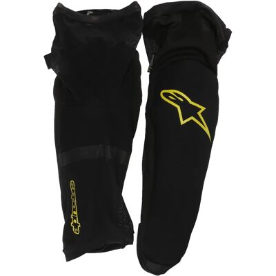 Protections de Genou/Tibia Paragon Plus - Noir et Jaune - Unisex - Publicité Protections de Genou/Tibia Paragon Plus - Noir et Jaune - Unisex - Publicité