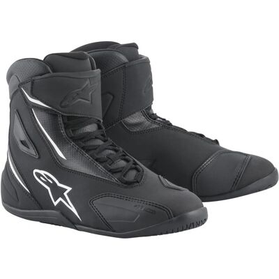Botas de motocicleta Alpinestars Fastback 2 - Preto Branco Botas de motocicleta Alpinestars Fastback 2 - Preto Branco
