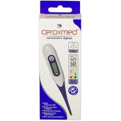 Nova Argentia Srl Ind. Farm Ceroxmed Termometro Digitale - Veloce e Preciso Nova Argentia Srl Ind. Farm Ceroxmed Termometro Digitale - Veloce e Preciso