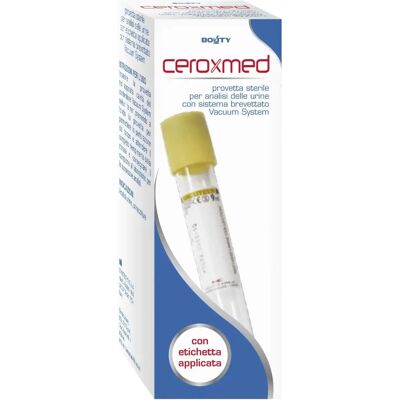 Tubo di raccolta urine Ceroxmed 9ml - Sistema a vuoto sterile Tubo di raccolta urine Ceroxmed 9ml - Sistema a vuoto sterile
