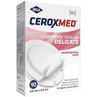 Nova Argentia Srl Ind. Farm Ceroxmed Sensitive Compressa Oculare 9,5cmx6,5cm - Compressa Oculare Nova Argentia Srl Ind. Farm Ceroxmed Sensitive Compressa Oculare 9,5cmx6,5cm - Compressa Oculare