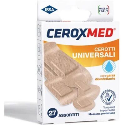 Nova Argentia Srl Ind. Farm Ceroxmed Garza Disinfettante Universale - 27 Pezzi Nova Argentia Srl Ind. Farm Ceroxmed Garza Disinfettante Universale - 27 Pezzi