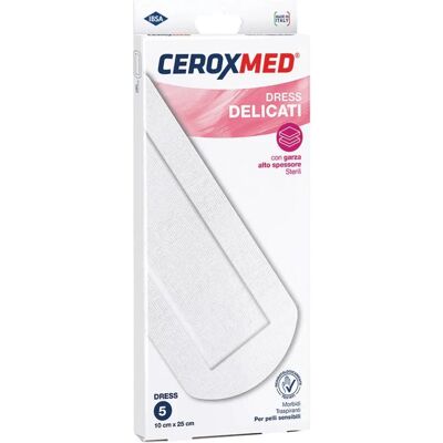 Nova Argentia Srl Ceroxmed Cerotti Sterili Delicati - Confezione da 5 10x25cm Nova Argentia Srl Ceroxmed Cerotti Sterili Delicati - Confezione da 5 10x25cm
