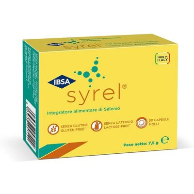 IBSA Syrel - Selenio 30 capsule - Supporto alla tiroide IBSA Syrel - Selenio 30 capsule - Supporto alla tiroide