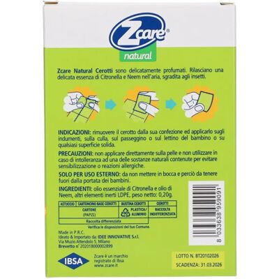Ibsa Farmaceutici Italia Srl Zcare Natural Cerotto - Repellente Insetti Ibsa Farmaceutici Italia Srl Zcare Natural Cerotto - Repellente Insetti