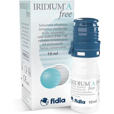 Fidia Farmaceutici Spa Iridium A Free 10ml - Soluzione Oftalmica Fidia Farmaceutici Spa Iridium A Free 10ml - Soluzione Oftalmica