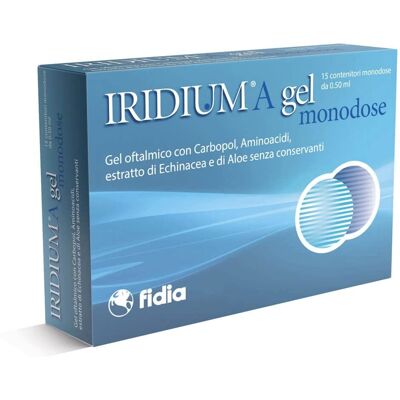 Fidia Farmaceutici Spa Iridium A Gel Monodose - Nacht Augengel Fidia Farmaceutici Spa Iridium A Gel Monodose - Nacht Augengel