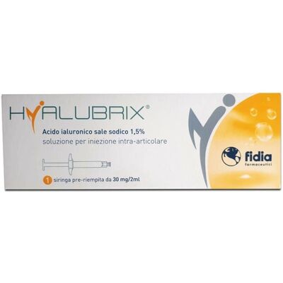 Fidia Hyalubrix 30mg/2ml Soluzione Intra-articolare Fidia Hyalubrix 30mg/2ml Soluzione Intra-articolare